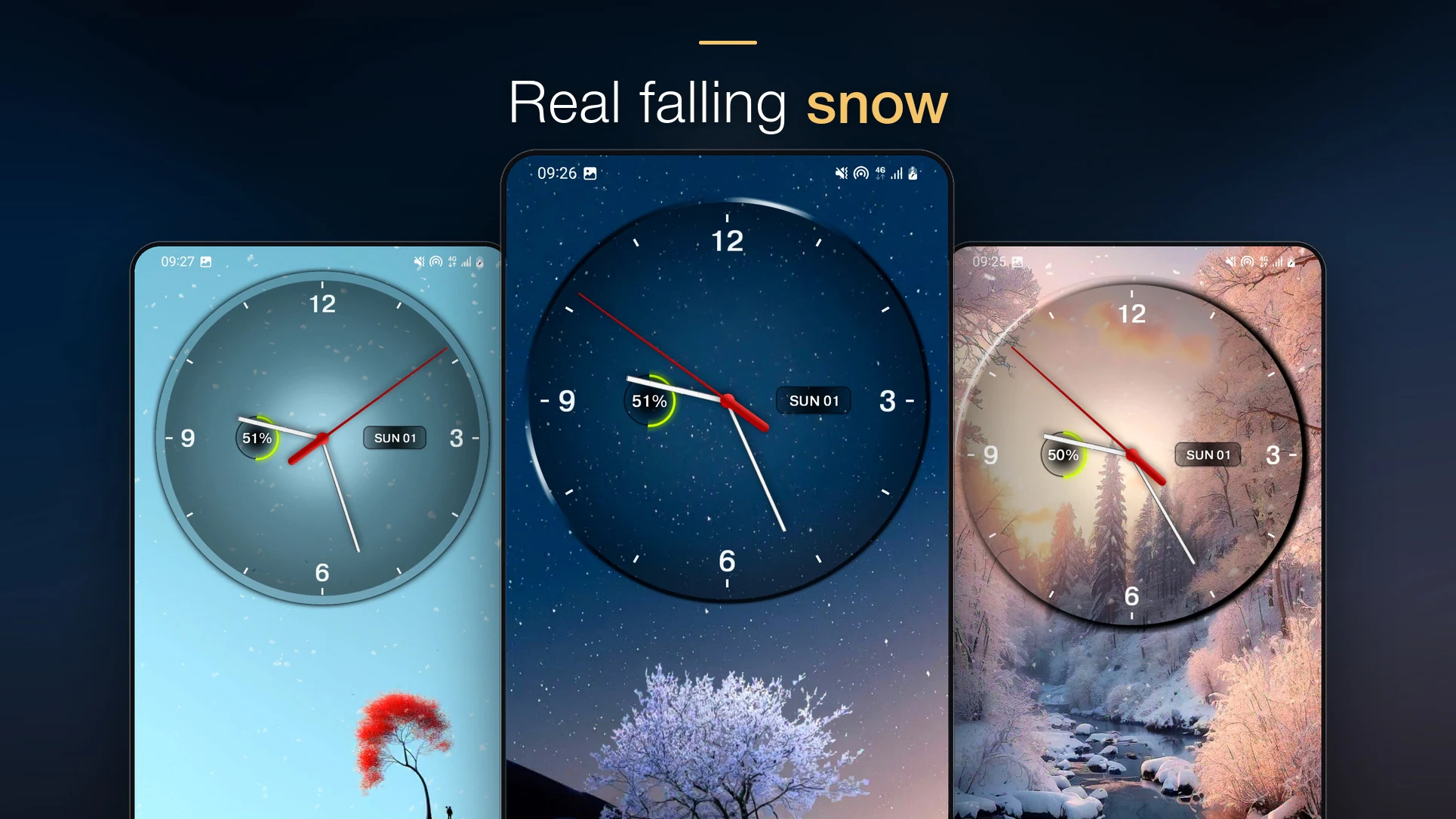 Clock Live Wallpapers screenshot