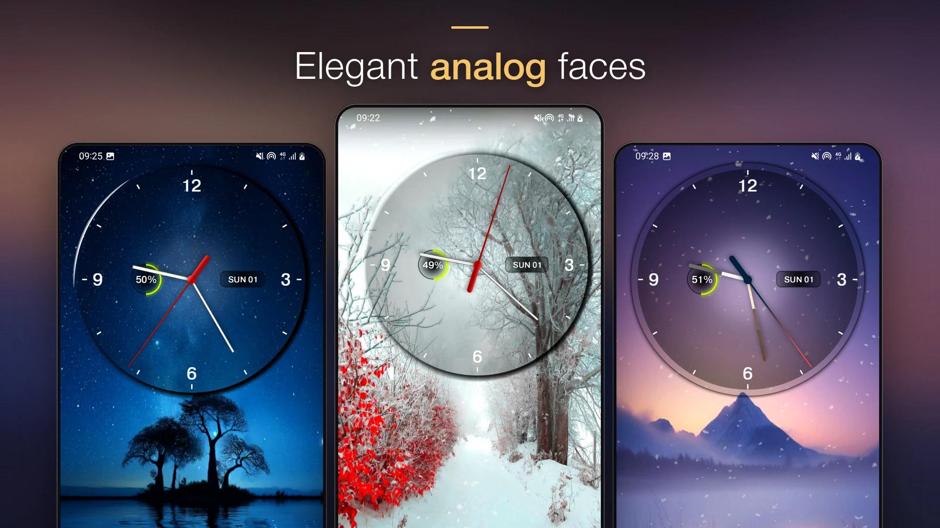 Clock Live Wallpapers screenshot